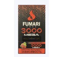 Электронная сигарета Фумари Мега 3000 Гранат Киви Клубника (Fumari Pods 3000 Mega)